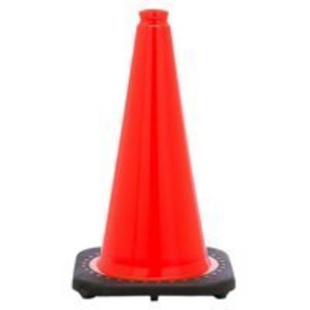 JBC JBC Revolution, RS RS70032C Traffic Safety Cone, 28 in H Cone, PVC Cone, Fluorescent Orange Cone 547549/00401